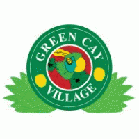 Green Cay Village logo vector logo