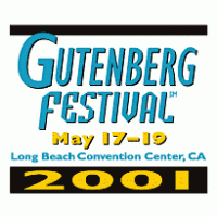 Gutenberg Festival logo vector logo