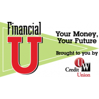 Financial U logo vector logo