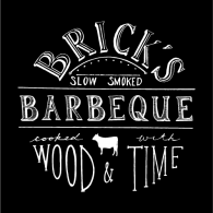 Brick’s BBQ logo vector logo