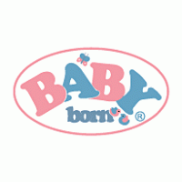 Baby Born logo vector logo