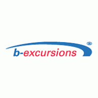 b-excursions logo vector logo