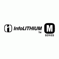 InfoLithium M logo vector logo