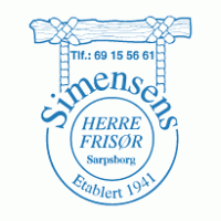 Simensens Frisor logo vector logo