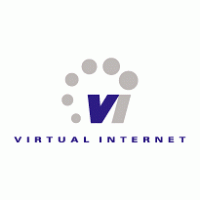Virtual Internet logo vector logo