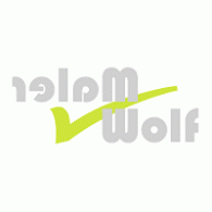 Maler WOLF logo vector logo