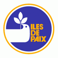 Iles de Paix logo vector logo