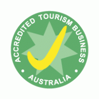 Accredited Tourism Business Australia logo vector logo