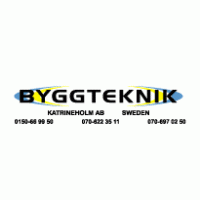 Byggteknik logo vector logo