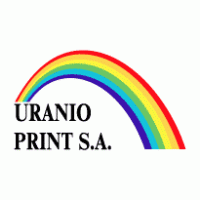 Uranio PRINT SA logo vector logo
