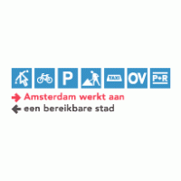 Bereikbaar Amsterdam logo vector logo
