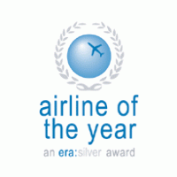 era’s Airline of the Year Silver Award logo vector logo