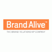 Brand Alive logo vector logo