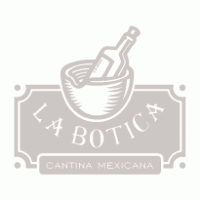 La botica logo vector logo