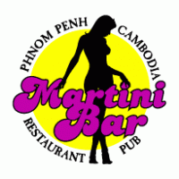Martini Bar logo vector logo