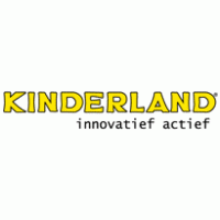 Kinderland innovatief actief logo vector logo