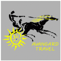 Avangard Travel logo vector logo