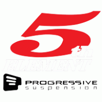 5th progressive suspension logo vector logo