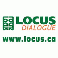 Locus Dialogue logo vector logo