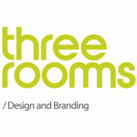 Threerooms logo vector logo