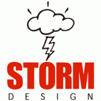 Storm Design logo vector logo