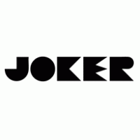 joker fashion label logo vector logo