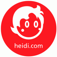 heidi.com logo vector logo