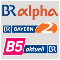 BR alpha, BR2 BR 5 as of 2007 logo vector logo