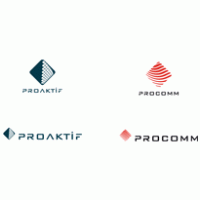 Proaktif Procomm logo vector logo