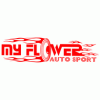 my flower logo vector logo