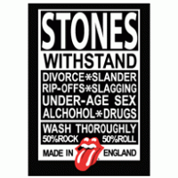 Rolling Stones Made in Englad logo vector logo