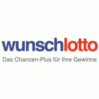 wunschlotto logo vector logo