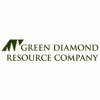 Green Diamond logo vector logo