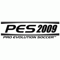 PES 2009 LOGO logo vector logo