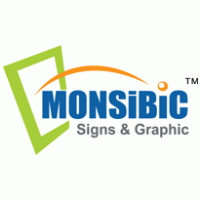 Monsibic logo vector logo