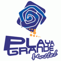 Hostel Playa Grande logo vector logo