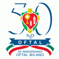 50° OFTAL MILANO logo vector logo