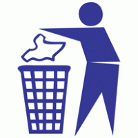 Throw Away Your Trash logo vector logo