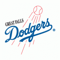 Great Falls Dodgers logo vector logo