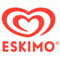 Eskimo (white) logo vector logo