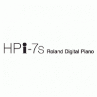 HPi-7S Roland Digital Piano logo vector logo