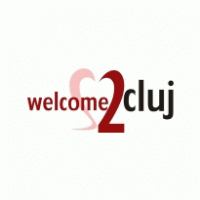 welcome2cluj logo vector logo