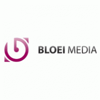 Bloei media logo vector logo