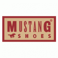 Mustang Shoes logo vector logo
