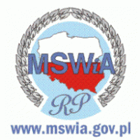 MSWiA logo vector logo