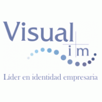 VISUAL i m logo vector logo