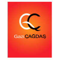 gazi çağdaş logo vector logo