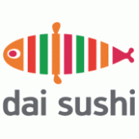 Dai Sushi logo vector logo
