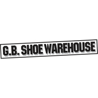 G.B. Shoe Warehouse logo vector logo