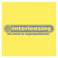Interleasing logo vector logo